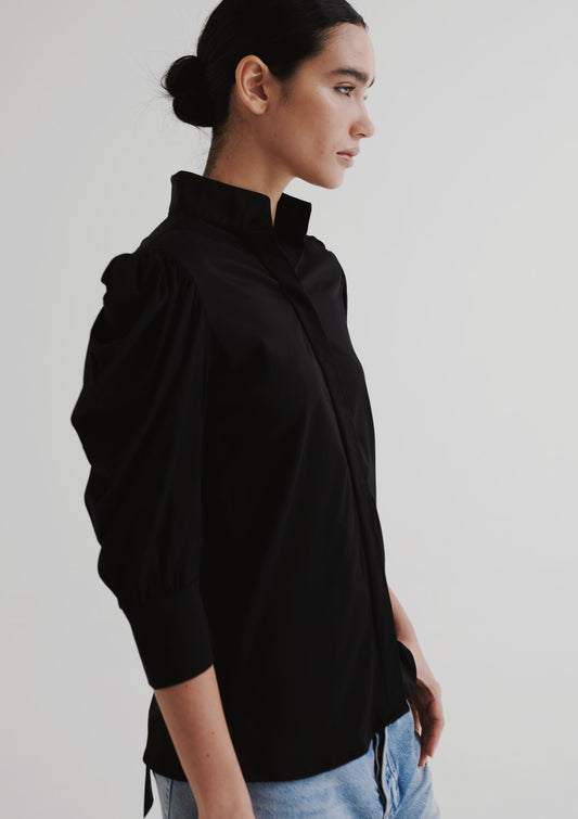 CAMILA BLACK BLOUSE
