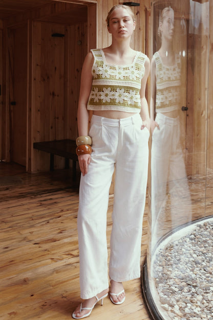NATALIA INES BLOUSE - LEMON